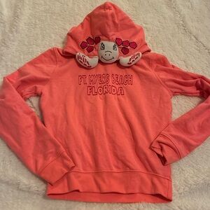 🎇🎆3for$9 Kids-Fort Myers Beach Wild Cherry Hoodie